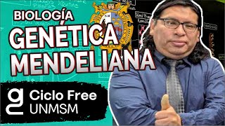 BIOLOGÍA  Genética mendeliana CICLO FREE [upl. by Enitsej]