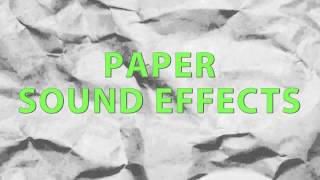 Paper Sound Effects [upl. by Malory466]