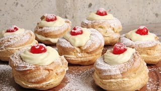 Zeppole San Giuseppe Recipe  Episode 1146 [upl. by Erdnoed]