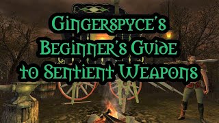 Gingerspyces Beginners Guide to Sentient Weapons [upl. by Priscilla955]