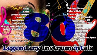 THE LEGENDS OF 80S   BEST INSTRUMENTAL HITS PLAYLIST [upl. by Schulein357]