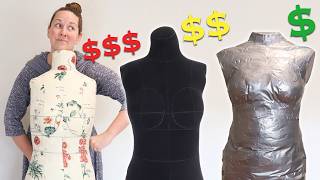 I Compared 3 DIY Custom Dress Forms [upl. by Ahsiekam]