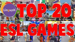 TOP 20 ESL games to get your students talking  Linguish [upl. by Royden]