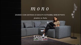 Divano MONO  SAMOA DIVANI [upl. by Ernestus607]