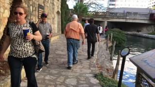 River Walk San Antonio Texas Optokinetic Training for Visual Vertigo [upl. by Naomi]