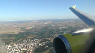 Aterrizaje en Sevilla Vueling airbus A320 landing en Sevilla [upl. by Mikey940]