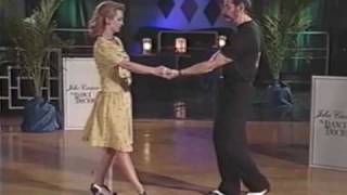 How to Dance The Lindy Hop Basic [upl. by Griffith]