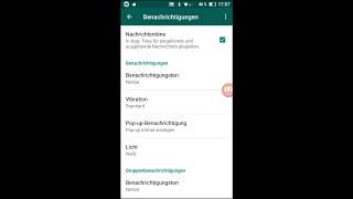 WhatsApp Grundlagen 51 Benachrichtigungston bei eingehenden Nachrichten ändern [upl. by Wilkison]