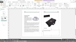 Como hacer un diptico con Publisher 2013 [upl. by Adrianne]