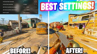 THE BEST SETTINGS FOR BLACK OPS COLD WAR  Controller Settings Graphics Settings and More [upl. by Nikolos]