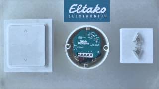 Tutorial  EnOcean Eltako FSB61NP230V deutsch [upl. by Arlan409]