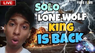 Free Fire Live 🔴 Lone Wolf King 🥴Yanva Gaming 😁 With Comeback Challenge 😂 ff freefire YanvaGaming [upl. by Derwin]