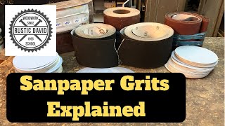 Different Sandpaper Grits  and how to use them [upl. by Courtenay]