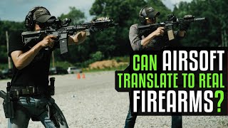 Can Airsoft Translate to Real Firearm Skill [upl. by Letrice]