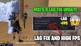 MSI App Player 59  Free Fire Best Device Profile 120 Fps Settings  msi 5 Low End Lag Fix Settings [upl. by Hallagan]