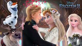 Frozen 2 Anna and Kristoff get married Queen Anna and King Kristoff ❤️🦌 Frozen 2  Alice Edit [upl. by Shiff]