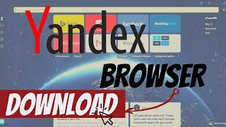 How to download YANDEX browser in your PCLaptop [upl. by Beall]