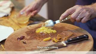 Pierre Gagnaire Cooking at Home Dried Fruit Tart amp PerrierJouët Blason Rosé [upl. by Natalie]