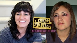 Todo sobre el piercing en el labio 👄 [upl. by Noxas]