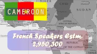 Top 10 French Speaking Countries [upl. by Thebazile742]