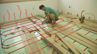 Plug and Play Radiant Floor Heating System  BEST ON THE MARKET [upl. by Mira614]