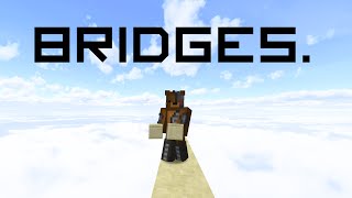 All bridging techniques in Minecraft [upl. by Anilag373]