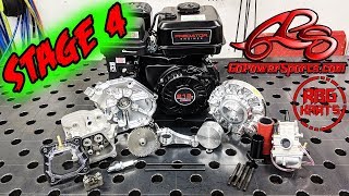 Predator 212 Stage 4 Engine Build  22HP Go Kart  Mini Bike Engine [upl. by Aoh]