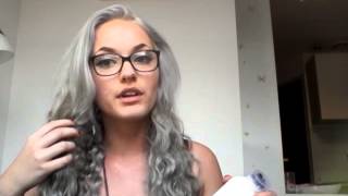 Tuto Comment obtenir des cheveux gris  How to get grey hair [upl. by Abbey227]