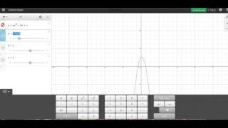 Desmos Graphing a Quadratic Function Parabola [upl. by Refinney84]