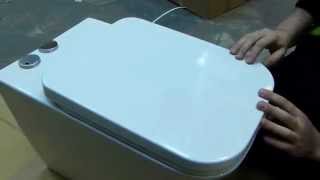 Attaching a Soft Close Toilet Seat [upl. by Yrgoerg]