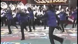 Piscataway High School Superchiefs Marching Band Macys Parade 2002 [upl. by Eilsel]