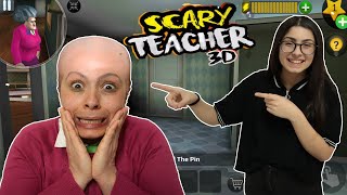 GERÇEK HAYATTA SCARY TEACHER DELİ ÖĞRETMEN MACERASI 12  EYLÜL LAL [upl. by Schulman]