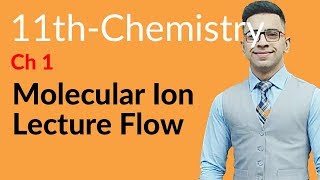 FSc Chemistry book 1 ch 1 Molecular Ion  1st year Chemistry [upl. by Loyce]