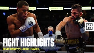 HIGHLIGHTS  Devin Haney vs Jorge Linares [upl. by Eatnahc]