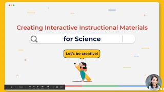 Creating Interactive Instructional Materials for Science  DepEd [upl. by Orrocos]