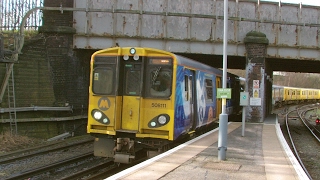 Half an Hour at 216  Birkenhead North Station 1022017  Class 507 508 terminus [upl. by Nadnerb]