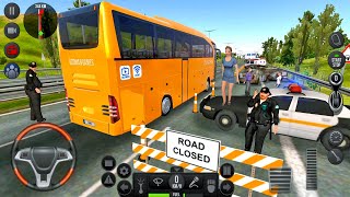 Bus Simulator Ultimate 18 Travego 15 SHD  Bus Games Android gameplay [upl. by Anirahtak480]