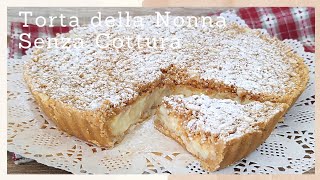 Torta della nonna senza cottura facile e veloce da preparare [upl. by Jerrol]