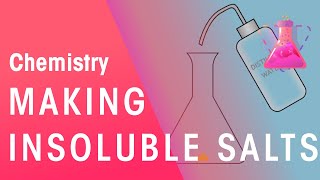 Making Insoluble Salts  Acids Bases amp Alkalis  Chemistry  FuseSchool [upl. by Kroo]