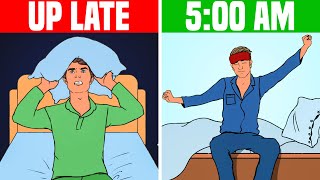 How to Sleep Better  And Wake Up Early [upl. by Wolfie]