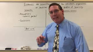 Introduction to Economics Part 1  Professor Ryan [upl. by Salokin170]