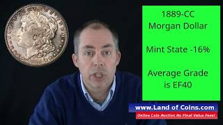 1889CC Morgan Dollar Value and Facts  Land of Coins com [upl. by Bertie]