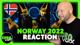 NORWAY EUROVISION 2022 REACTION Subwoolfer  Give That Wolf A Banana [upl. by Saixela612]