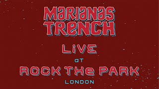 Marianas Trench  Live at Rock the Park [upl. by Enneibaf]