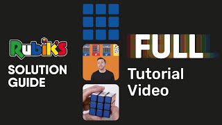 How To Solve A Rubiks Cube  Full Tutorial [upl. by Berwick]