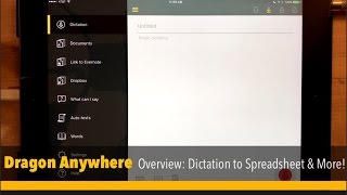 Dragon Anywhere Overview [upl. by Juetta]