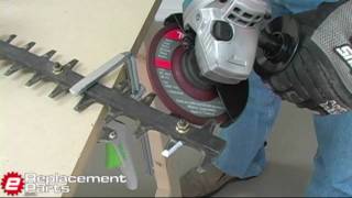 How to Sharpen Hedgetrimmer Blades [upl. by Godewyn296]