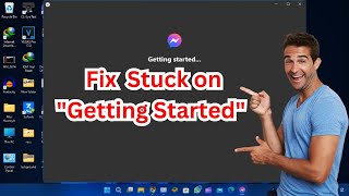 How to Fix Facebook Messenger Stuck on quotGetting Startedquot [upl. by Ennad]