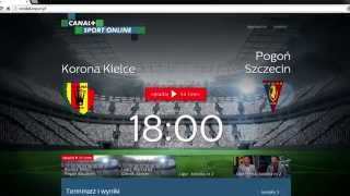 CANAL SPORT ONLINE  JAK TO DZIAŁA [upl. by Anthia185]