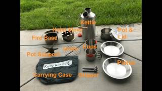 Video Review of the Kelly Kettle Ultimate Base Camp Kit [upl. by Croner77]